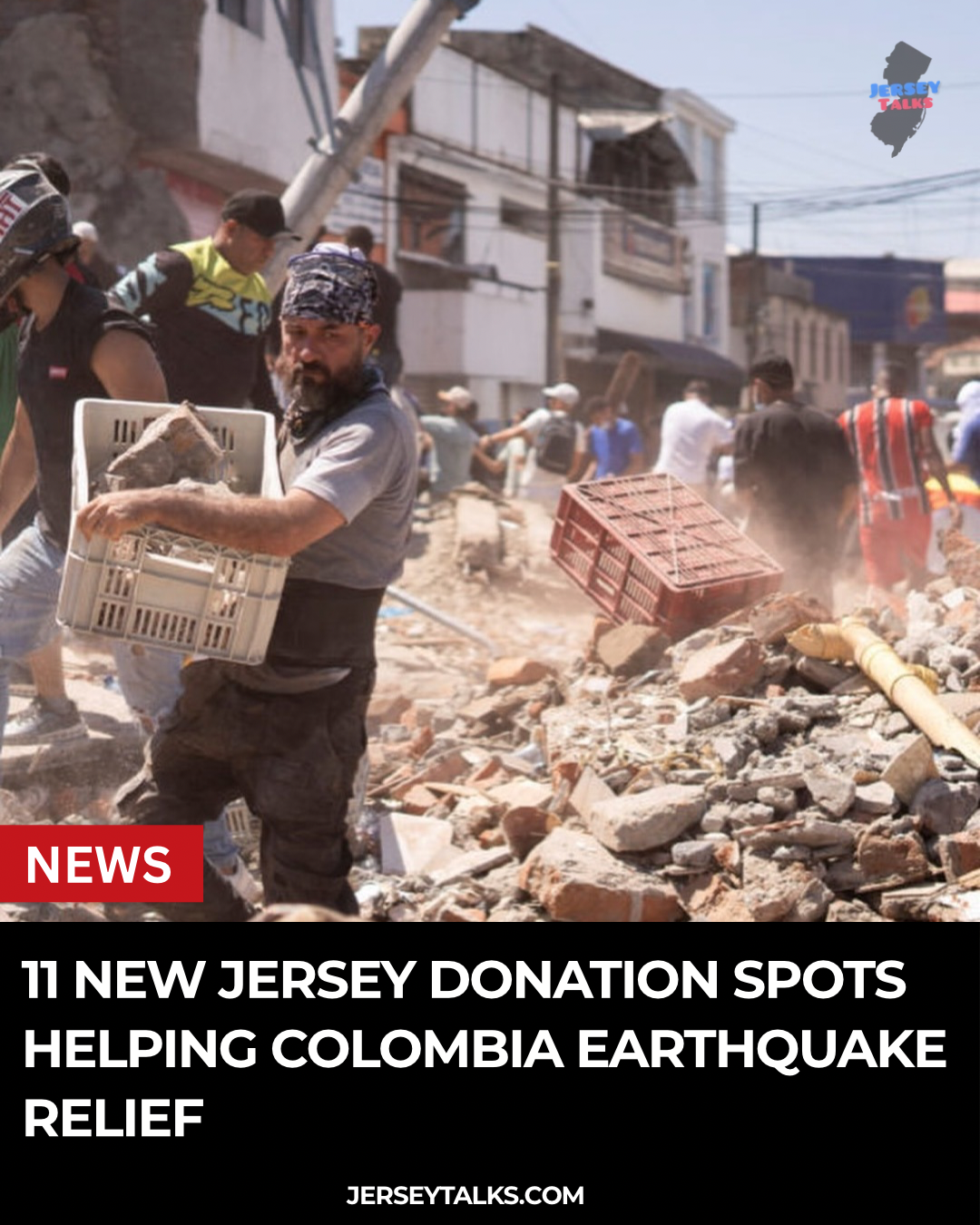 11 New Jersey Donation Spots Helping Colombia Earthquake Relief