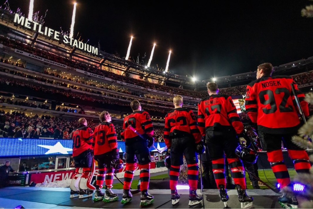 NJ DEVILS SHOWED THE PHILADELPHIA FLYERS WHAT JERSEY IS MADE OF 💪🏾