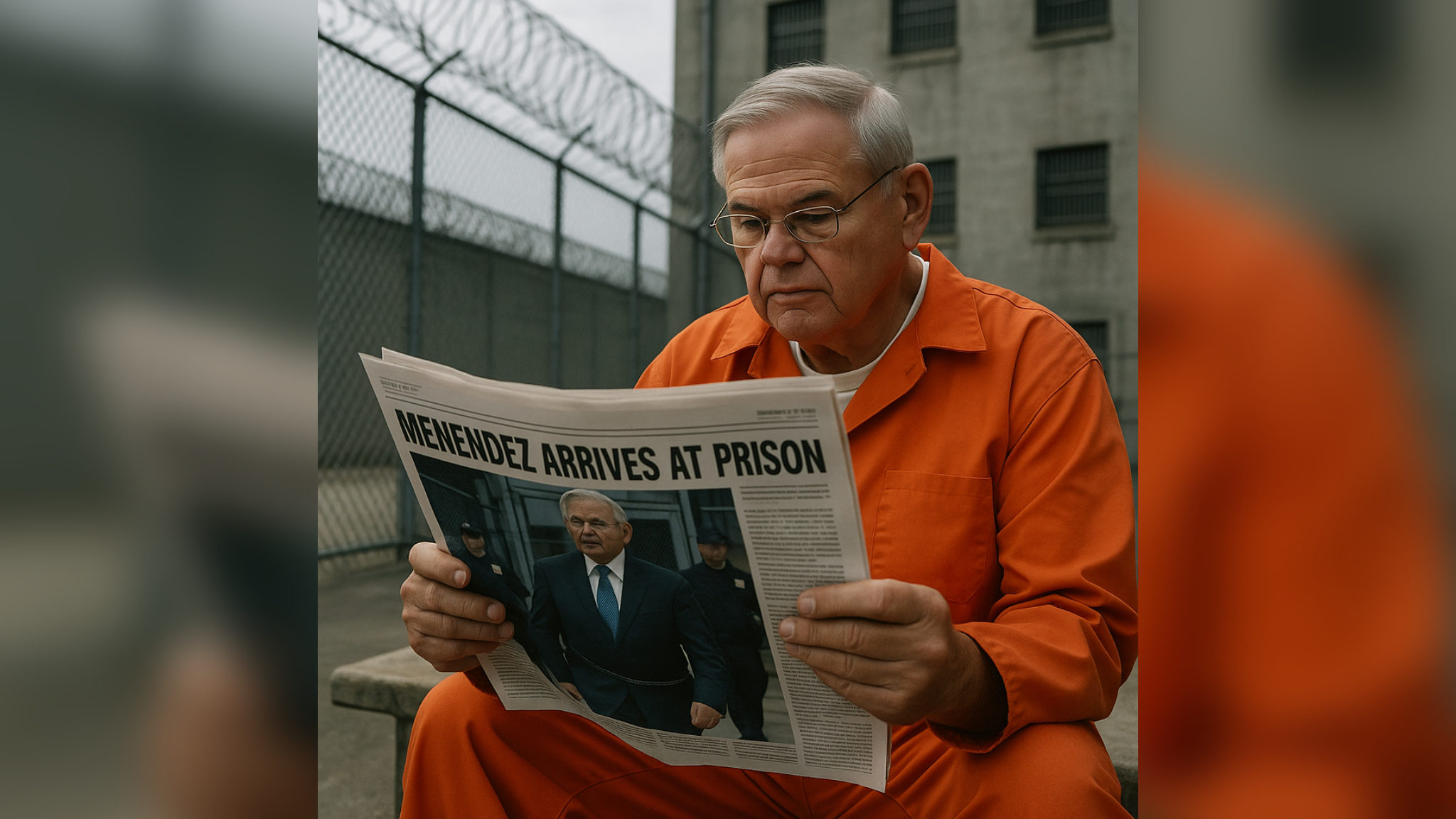‘GOLD BAR BOB’ REPORTS TO PRISON: EX-SEN. MENENDEZ BEGINS 11-YEAR SENTENCE 