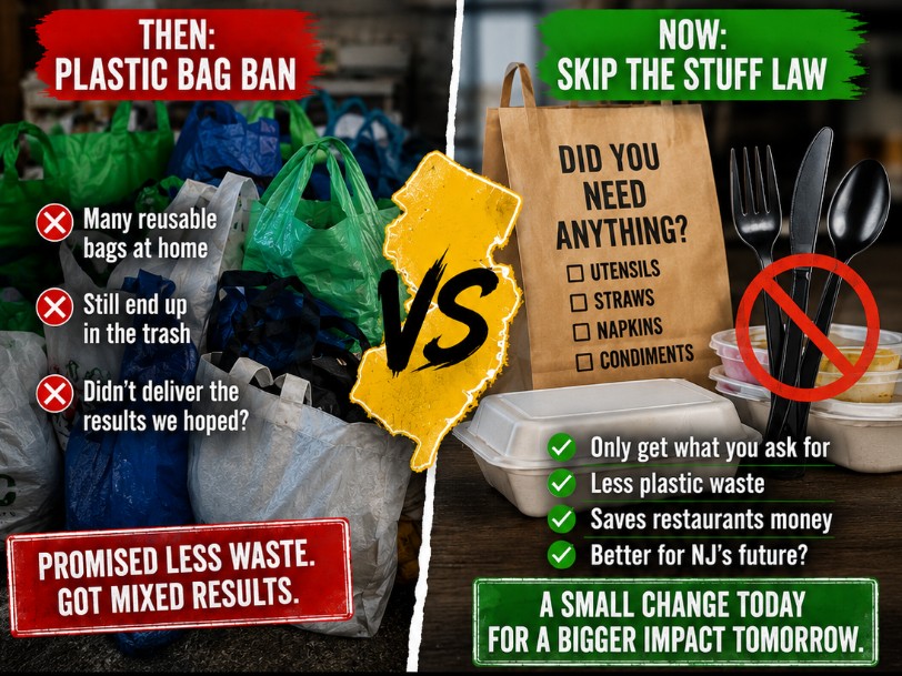 New Jersey Is Now Banning Plastic Utensils Unless You Ask… but Did the Plastic Bag Ban Even Work?