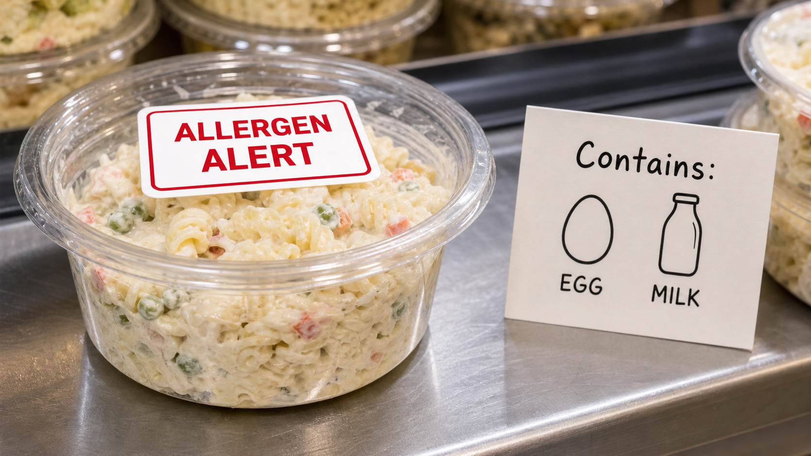 Pasta Salad Recall Affects New Jersey Over Undeclared Egg and Milk