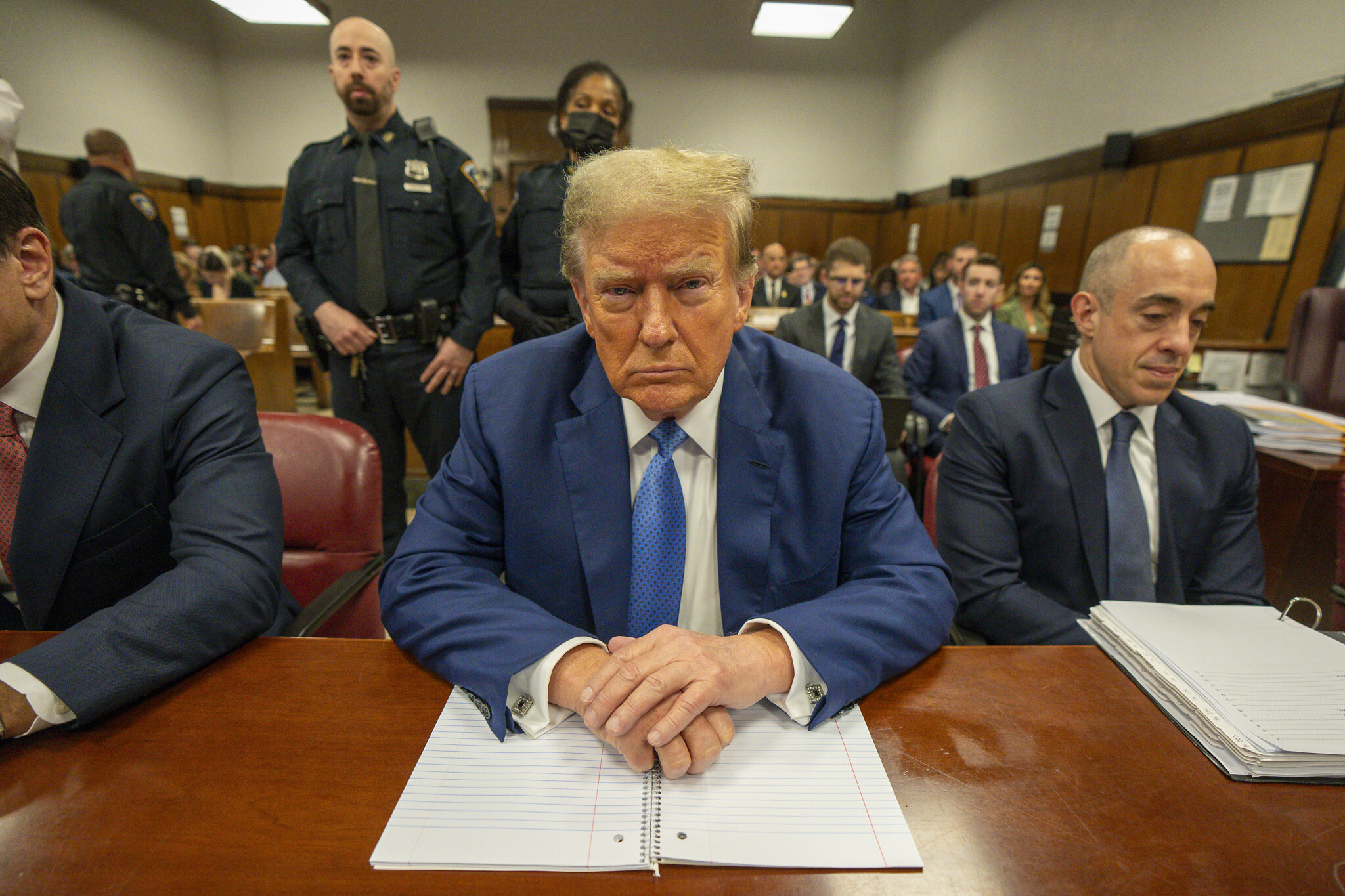TRUMP, FIRST FOR A U.S. PRESIDENT, FOUND GUILTY ON ALL 34 COUNTS IN HUSH MONEY TRIAL