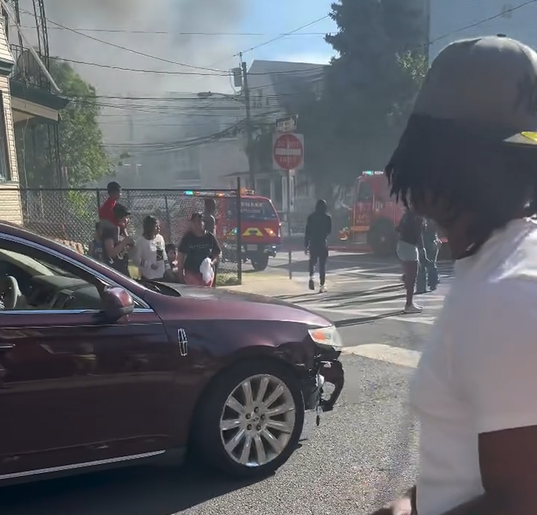 Newark Fire Displaces 4 Families, Spreads to Multiple Homes on South 19th Street