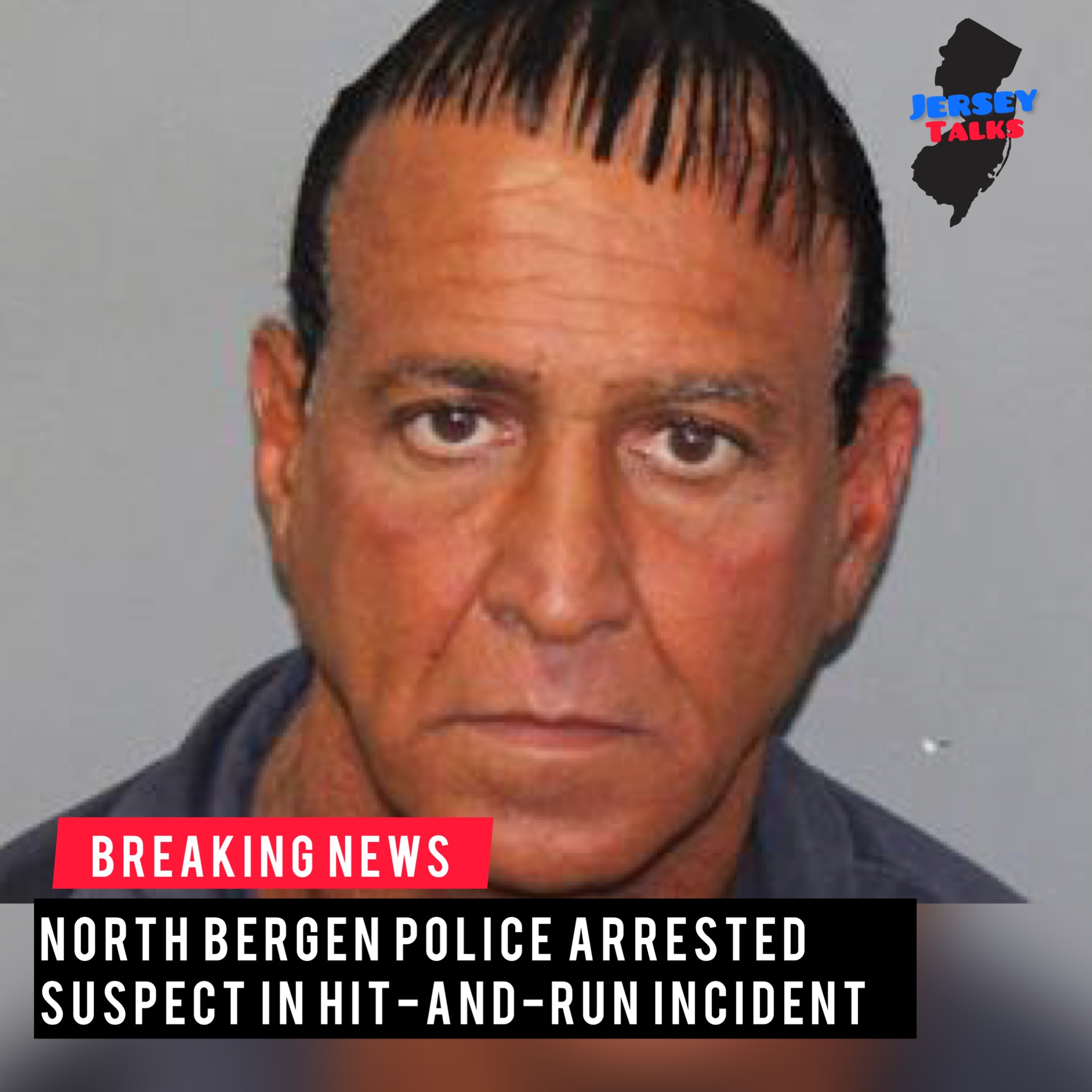 NORTH BERGEN POLICE ARRESTED SUSPECT IN HIT-AND-RUN INCIDENT