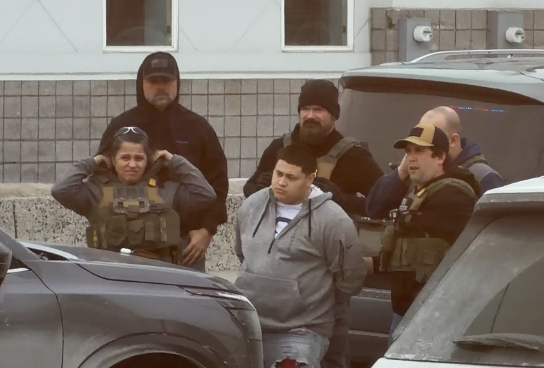 Unmarked Units Swarm Eatontown, FBI Task Force Makes Arrest