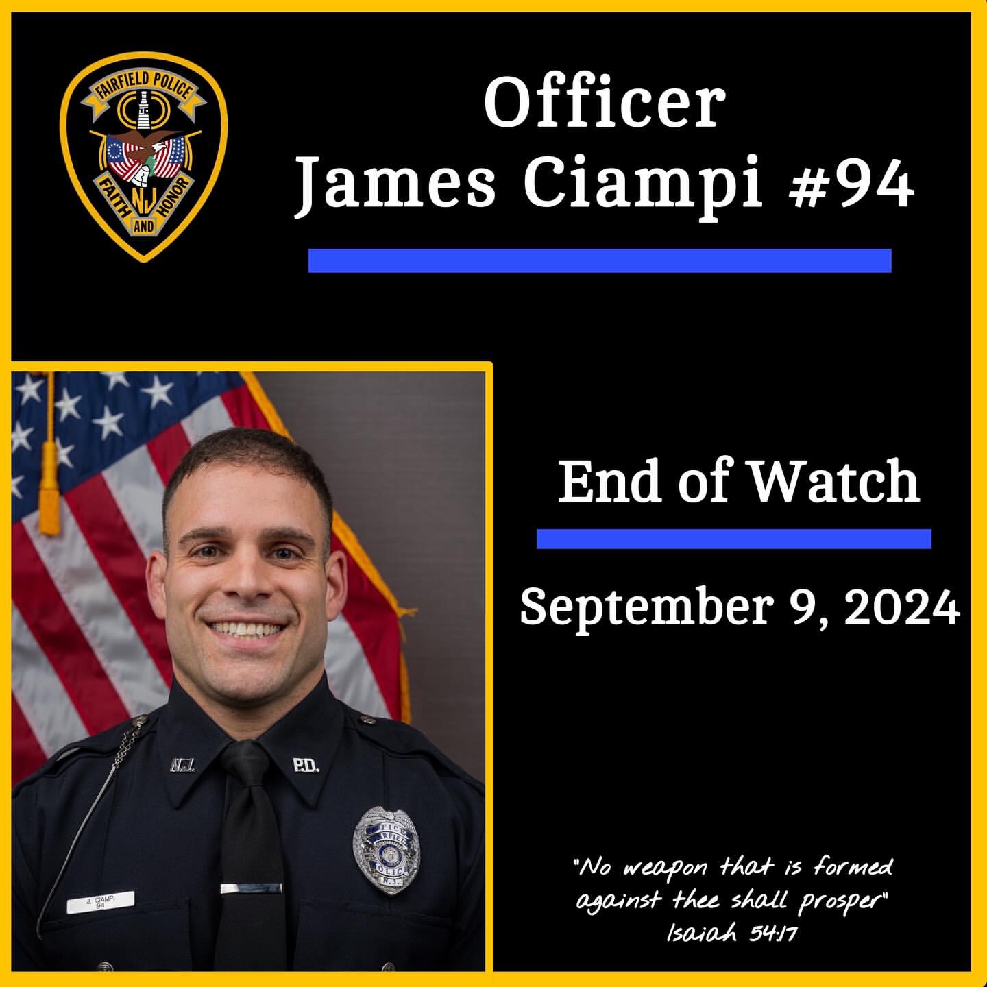 FAIRFIELD POLICE OFFICER LOSES HIS BATTLE AGAINST CANCER