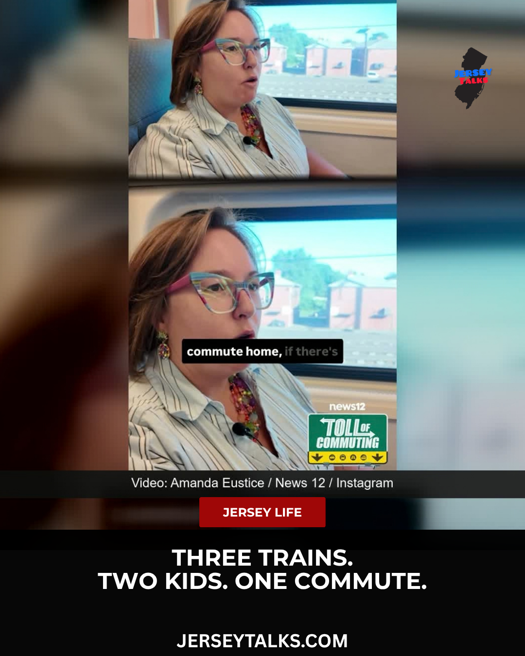 Three Trains and Two Children: a Rahway Couple's Daily Balancing Act