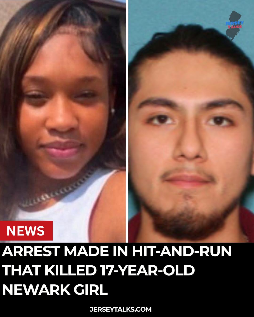 Bloomfield Man Charged After Hit-And-Run Kills 17-Year-Old Newark Girl
