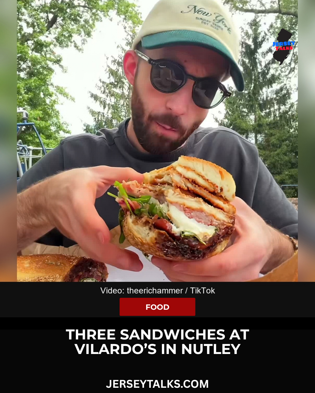 Eric Hammer Tries Three Sandwiches at Vilardo’s Deli in Nutley