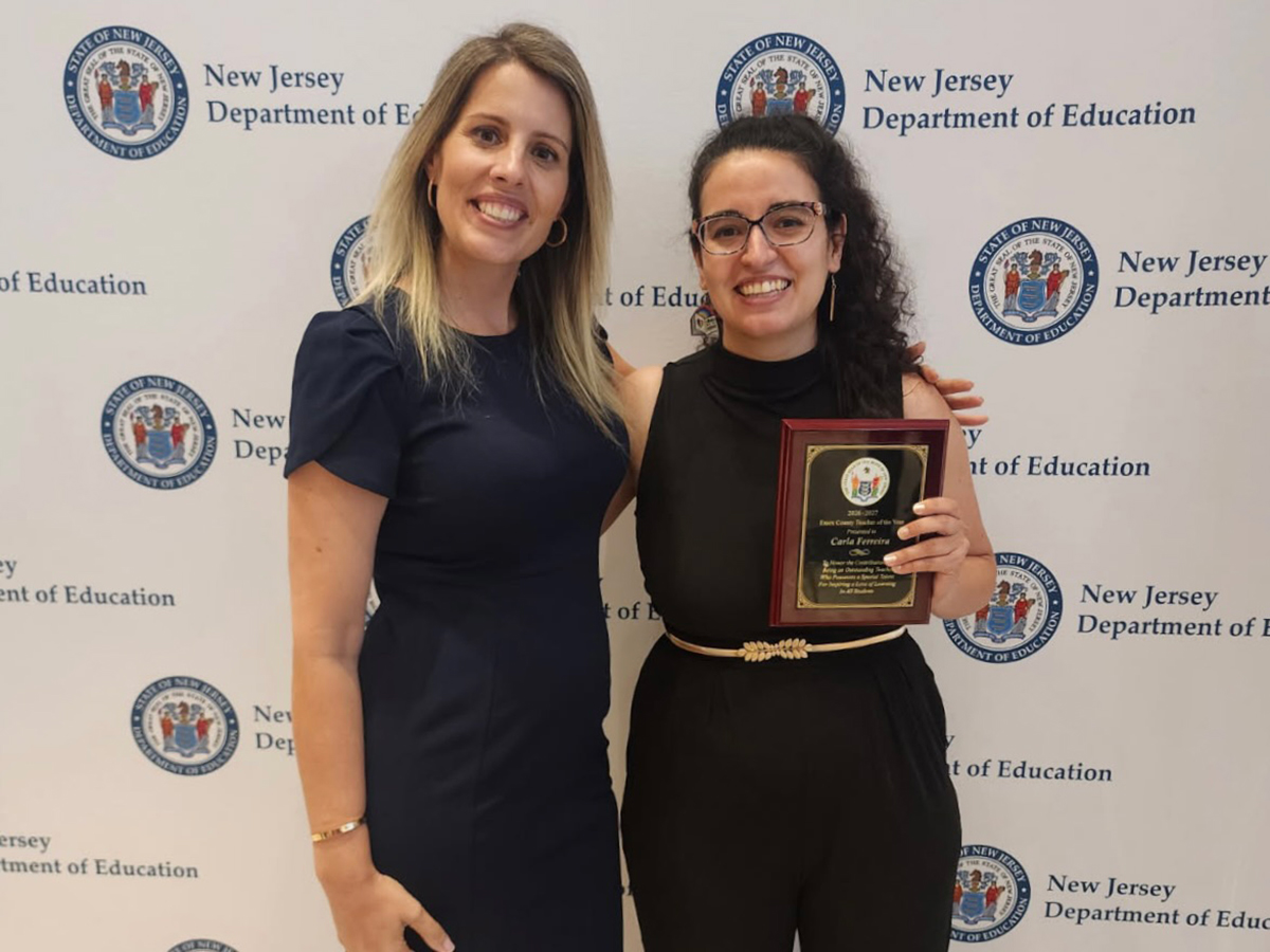 Newark Teacher Carla Ferreira Was Just Named Essex County's Best