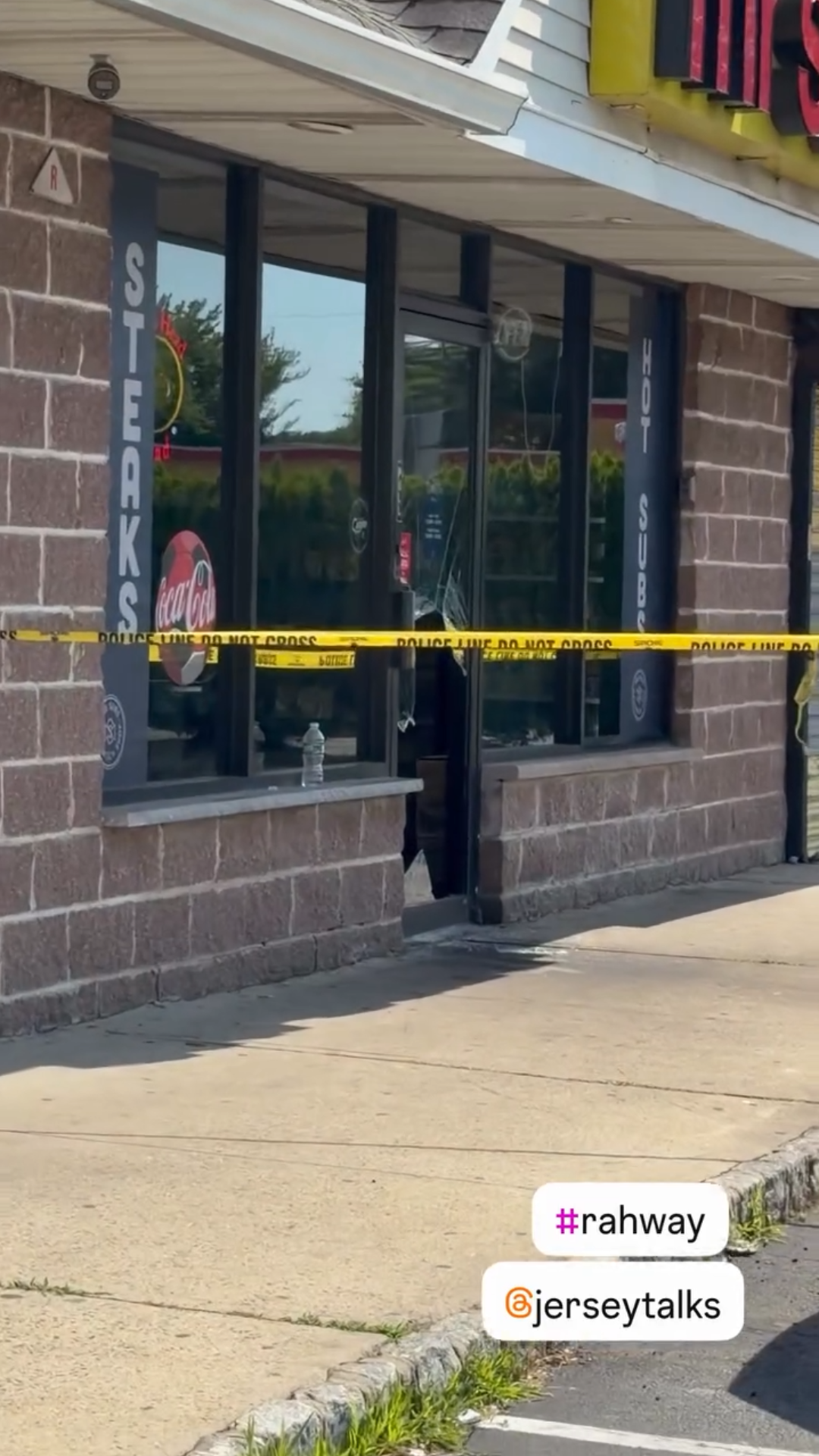 Store Door Smashed During Overnight Robbery In Rahway