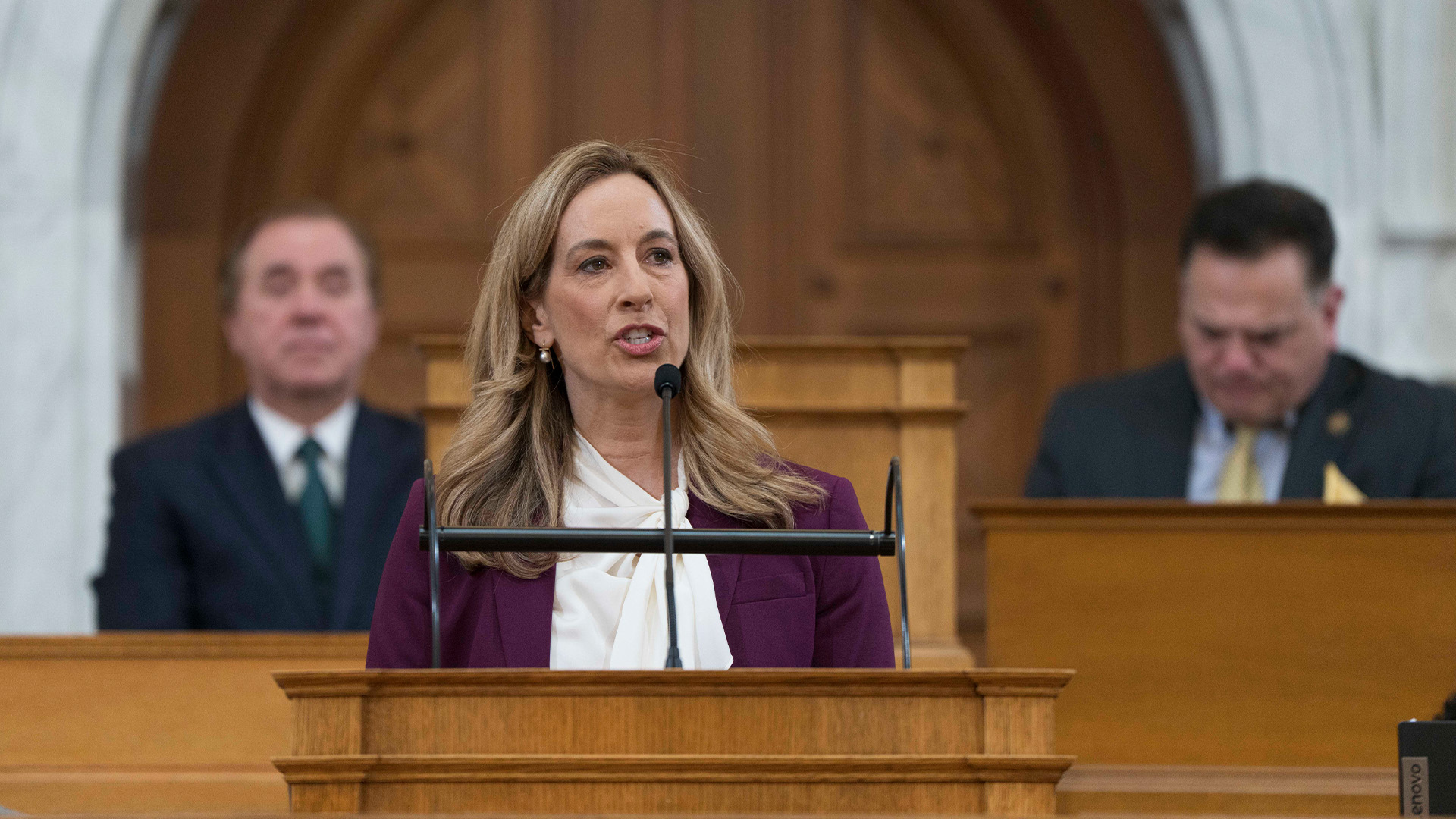Sherrill Signs $60.7b NJ Budget with Big Property Tax Relief, Full Pension Payment