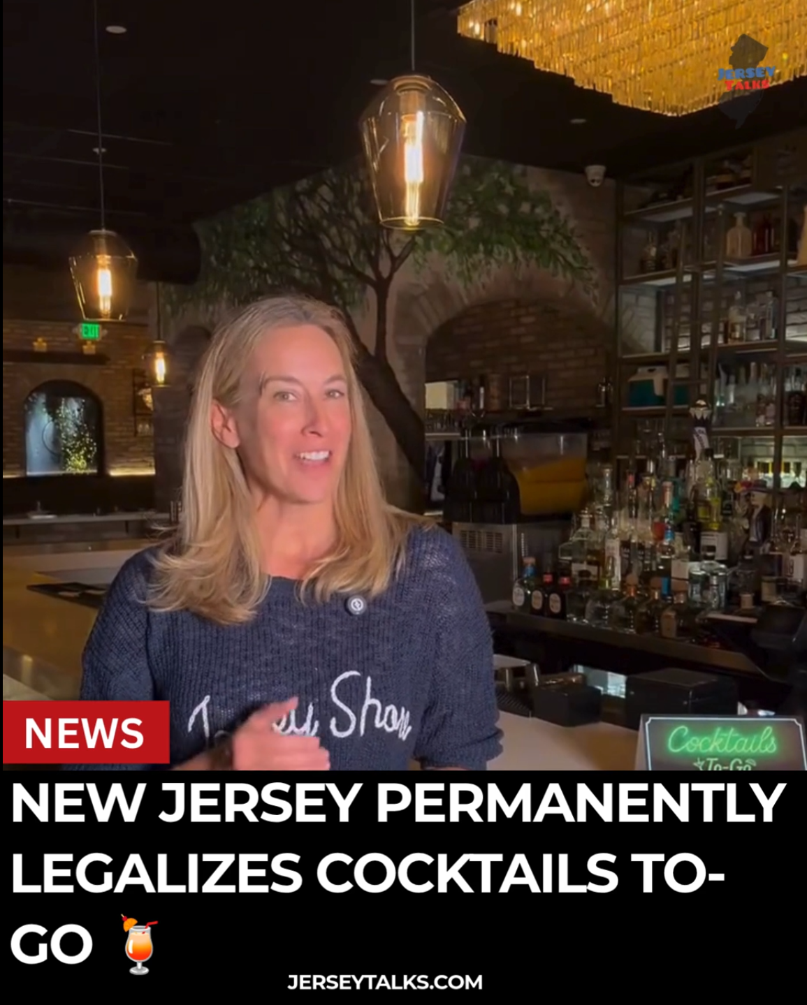 New Jersey Makes Cocktails to-Go Permanent