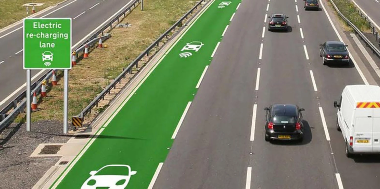 FIRST WIRELESS CHARGING ROAD IN THE U.S. AND NO, IT'S NOT IN JERSEY