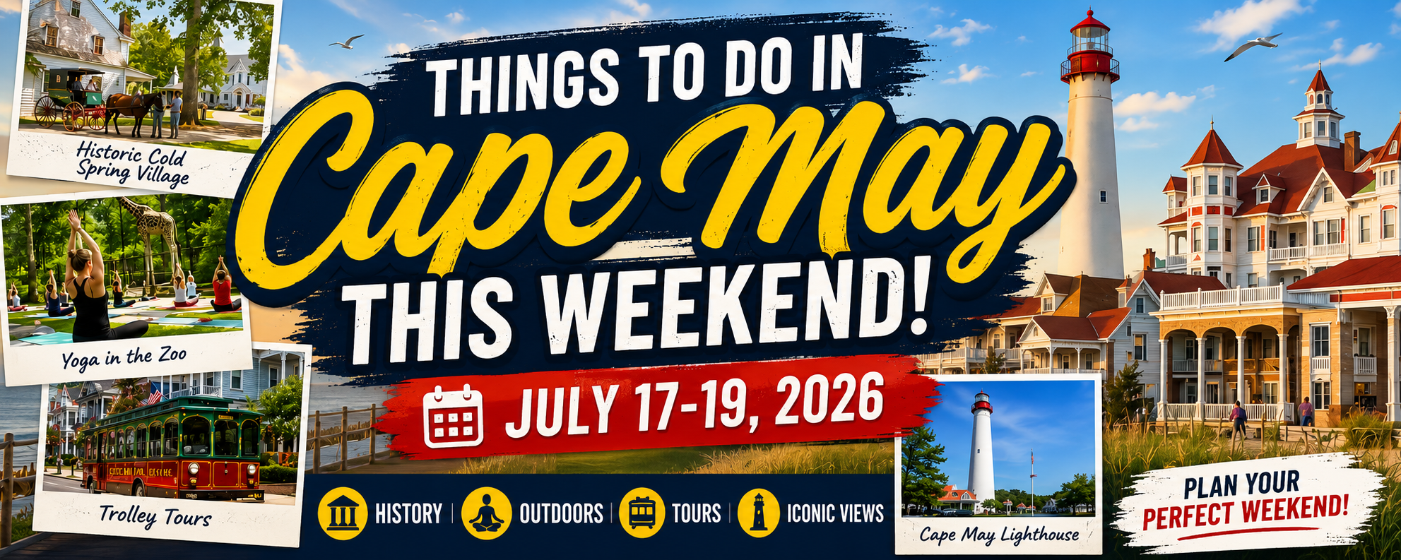 Things to Do in Cape May This Weekend: July 17-19, 2026