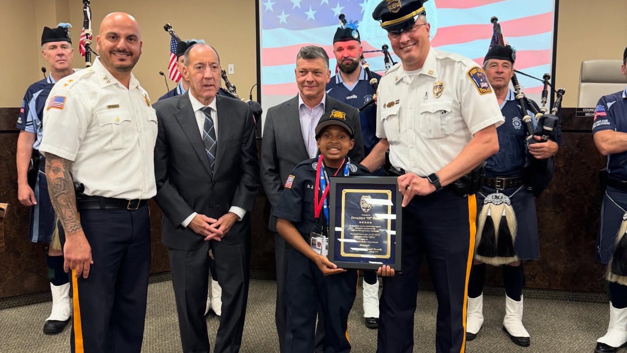 A HERO’S WELCOME: CLIFFSIDE PARK POLICE CELEBRATE DEVARJAYE “DJ” DANIEL AS THE NEWEST MEMBER OF THEIR FAMILY