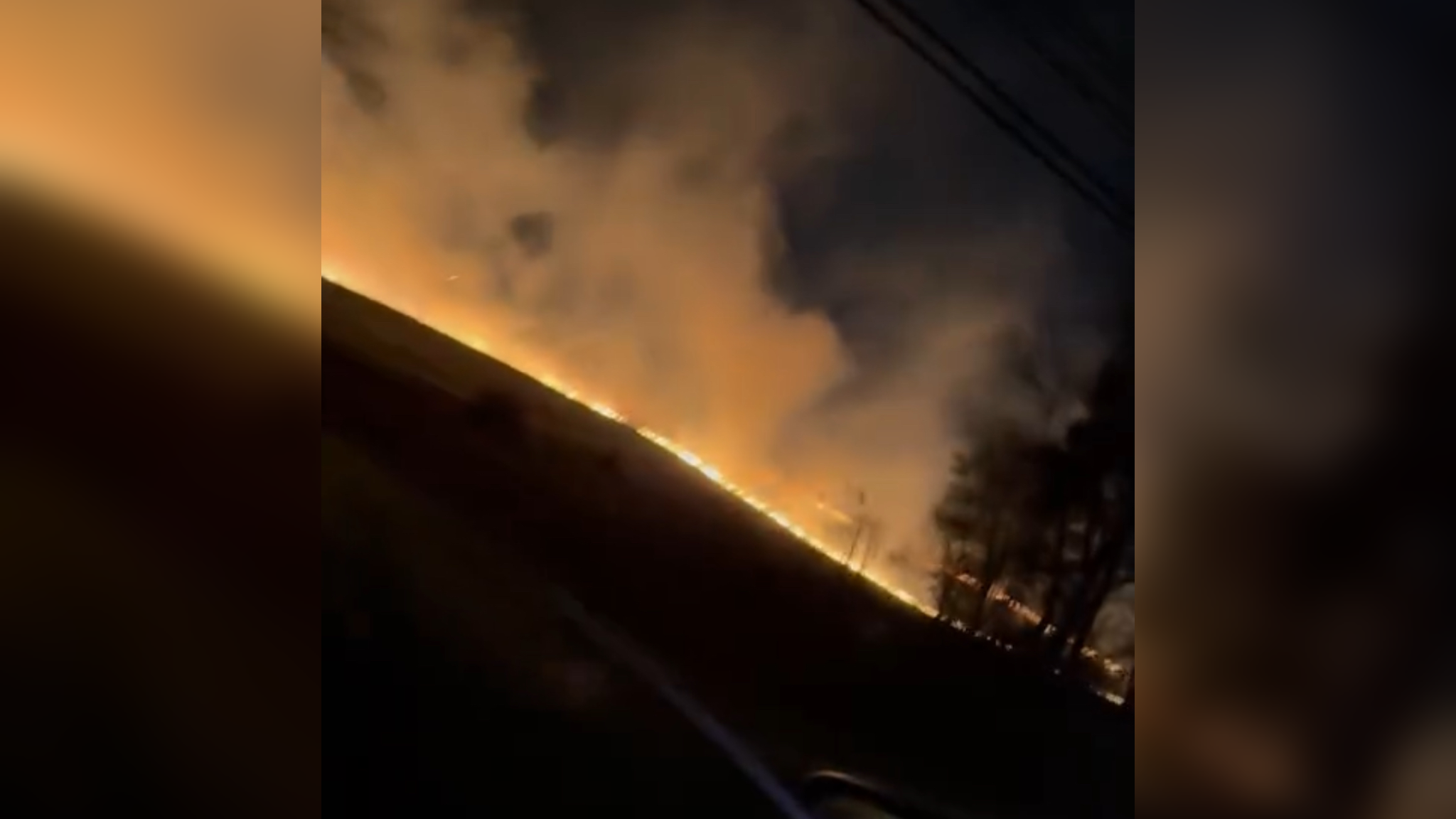 MULTIPLE WILDFIRES ERUPT IN SOUTH JERSEY AMID DRY, WINDY CONDITIONS