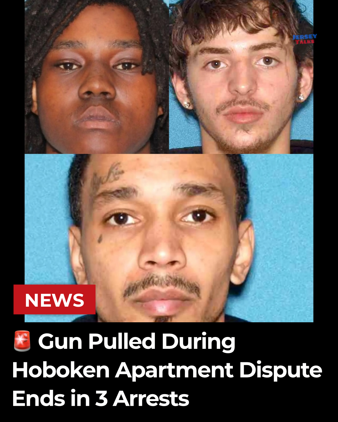 π¨ Gun Pulled During Hoboken Apartment Dispute Ends In 3 Arrests
