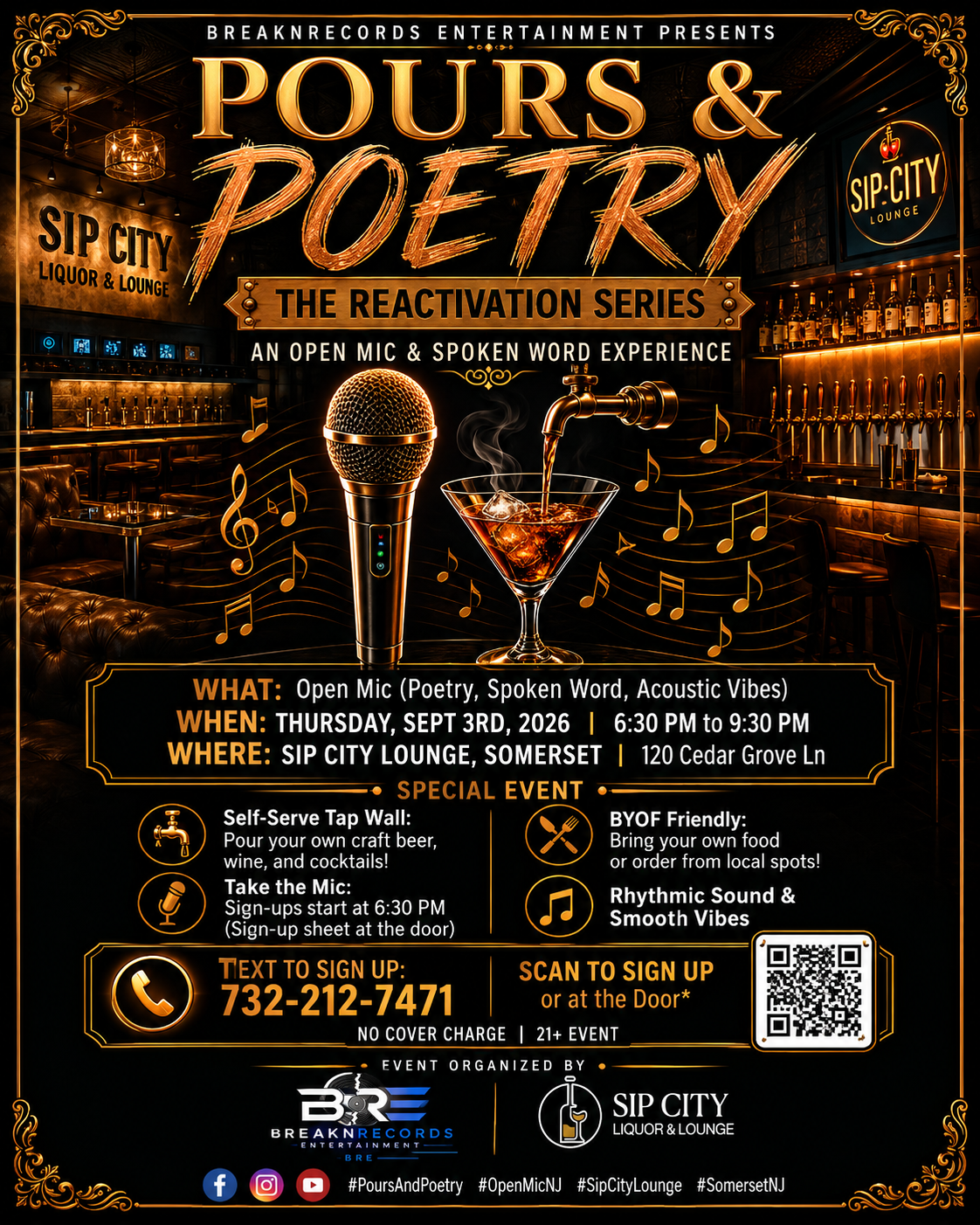 Pours & Poetry