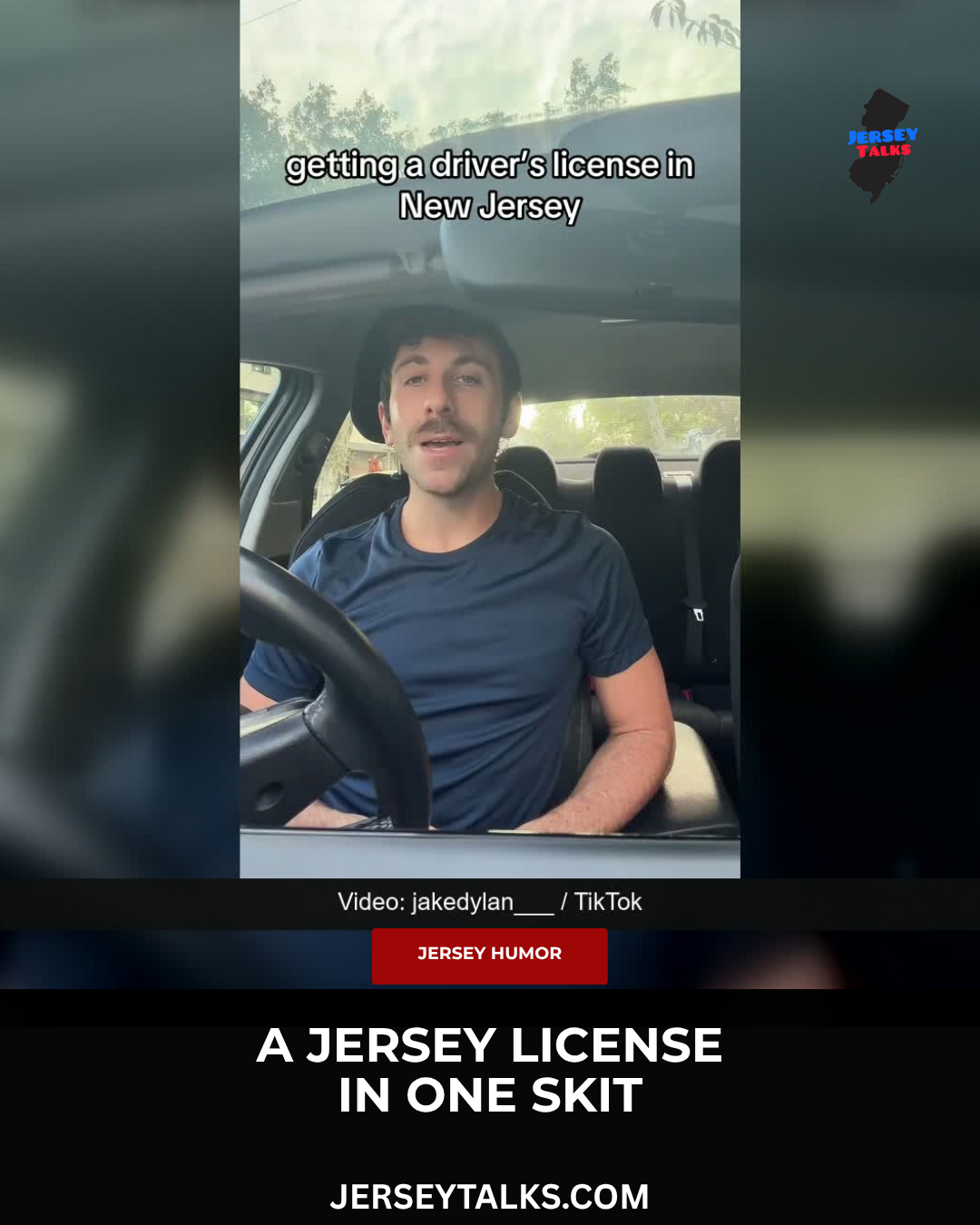 A New Jersey Driving Test Becomes a Comedy Sketch