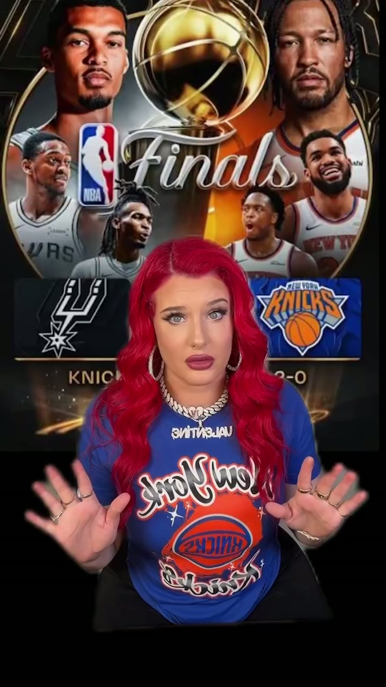 Justina Valentine Celebrates Knicks' Historic Championship with Nba Finals Rap